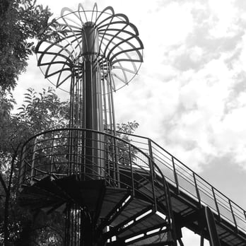Promenade Plantée - The spiral stairs at the start of the Promenade Plantee - Landmarks & Historical Buildings Near Me - Paris, 75