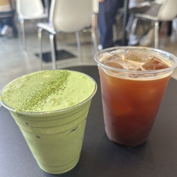 Stagger Coffee - Double matcha and coffee - Coffee & Tea Near Me - Los Angeles, California