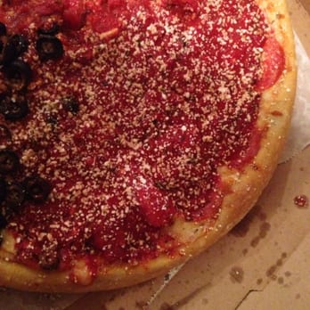 Cappy's Pizza - Undercooked crust. Definitely not Chicago style crust. - Italian Near Me - Riverview, Florida