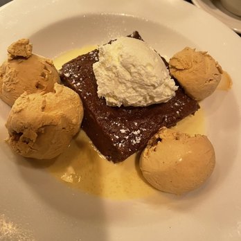 The Perfect Caper - Bread pudding with a side of dulce de leche ice cream - New American Near Me - Punta Gorda, Florida The Perfect Caper - Bread pudding with a side of dulce de leche ice cream - New American Near Me - Punta Gorda, Florida