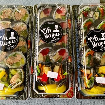 Oh Mama Kitchen - The tuna kimbap ~ spam and fish cake kimbap ~ Bulgogi kimbap - Korean Near Me - La Mirada, California Oh Mama Kitchen - The tuna kimbap ~ spam and fish cake kimbap ~ Bulgogi kimbap - Korean Near Me - La Mirada, California