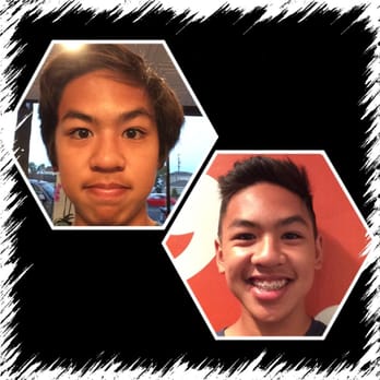 The Studio O - Pre and Post Selfie - Thanks Jessica, you're the Best!!! - Hair Stylists Near Me - Long Beach, California