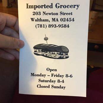 Casa d'Italia - Menu front and hours - Grocery Near Me - Waltham, Massachusetts Casa d'Italia - Menu front and hours - Grocery Near Me - Waltham, Massachusetts