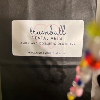Trumbull Dental Arts - Goodie bag containing the cutest tooth brush, toothpaste, flossing options, a mint, and a pen! - Cosmetic Dentists Near Me - Trumbull, Connecticut Trumbull Dental Arts - Goodie bag containing the cutest tooth brush, toothpaste, flossing options, a mint, and a pen! - Cosmetic Dentists Near Me - Trumbull, Connecticut