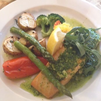 Auberge des Gallant - Salmon, arugula pesto - Hotels Near Me - Sainte-Marthe, Quebec Auberge des Gallant - Salmon, arugula pesto - Hotels Near Me - Sainte-Marthe, Quebec