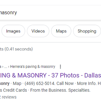 Herrera’s paving & masonry - Changed business name and deleted all the information. - Masonry/Concrete Near Me
