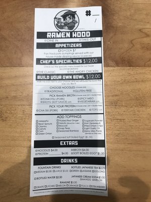 Menu photo 1 Ramen Hood Scottsdale, AZ Menu photo 1 Ramen Hood Scottsdale, AZ