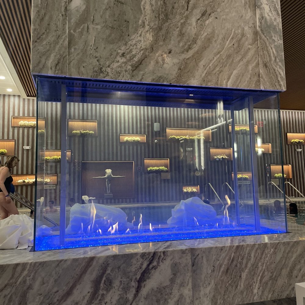 World Spa - Pool fireplace - Day Spas Near Me - Brooklyn, New York World Spa - Pool fireplace - Day Spas Near Me - Brooklyn, New York