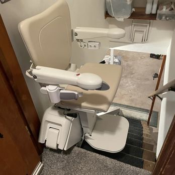 Allegheny Accessibility - Handicare 100 stair lift to the basement. - Medical Supplies Near Me - Duncansville , Pennsylvania Allegheny Accessibility - Handicare 100 stair lift to the basement. - Medical Supplies Near Me - Duncansville , Pennsylvania