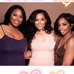 Virgin Hair Outlet - Wigs on display