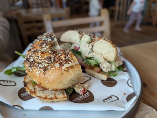 Modern Bread and Bagel by null