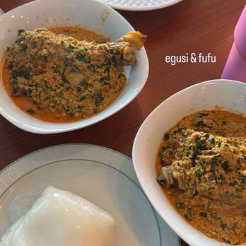 Fabaceae African Cuisine - chicken egusi & fufu with jolaf Jollof Rice - African Near Me - Houston, Texas Fabaceae African Cuisine - chicken egusi & fufu with jolaf Jollof Rice - African Near Me - Houston, Texas