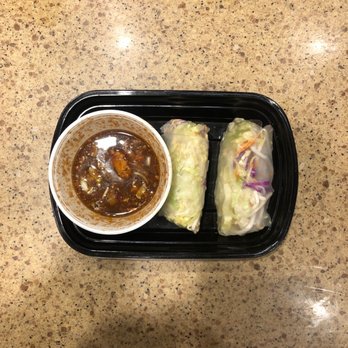 Crystal Jade - 4 Veggie Spring Rolls - Chinese Near Me - Omaha, Nebraska