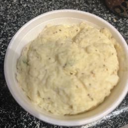 3/5 stars potato salad. It was good but personal opinion needed more salt and mayo. 3/5 stars potato salad. It was good but personal opinion needed more salt and mayo.