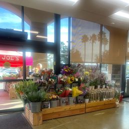 More florals and greenery to purchase.  I didn't take a photo but they were selling poinsettias outside.