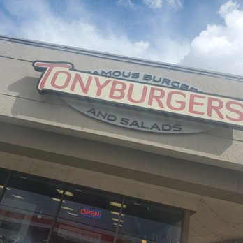 Tonyburgers - Centerville - The sign outside - Burgers Near Me - Centerville, Utah