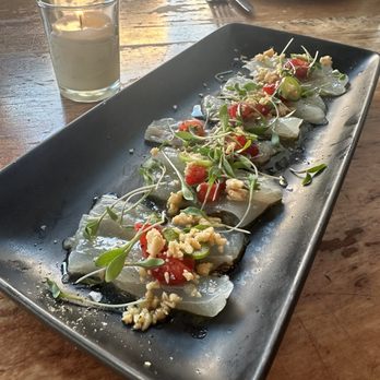 Pearl - Halibut crudo - Italian Near Me - San Francisco, California Pearl - Halibut crudo - Italian Near Me - San Francisco, California