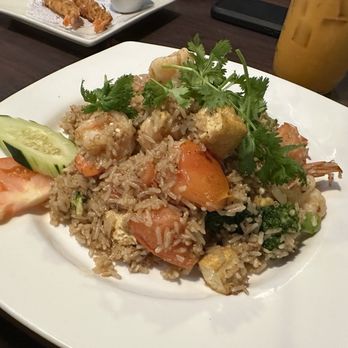 Thai PK Restaurant - House fried rice with shrimp and tofu - Thai Near Me - Portland, Oregon Thai PK Restaurant - House fried rice with shrimp and tofu - Thai Near Me - Portland, Oregon