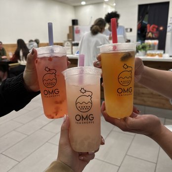 OMG Tea - Strawberry Lemon Green Tea, strawberry yakult, POG tea - Bubble Tea Near Me - Santa Clara, California OMG Tea - Strawberry Lemon Green Tea, strawberry yakult, POG tea - Bubble Tea Near Me - Santa Clara, California