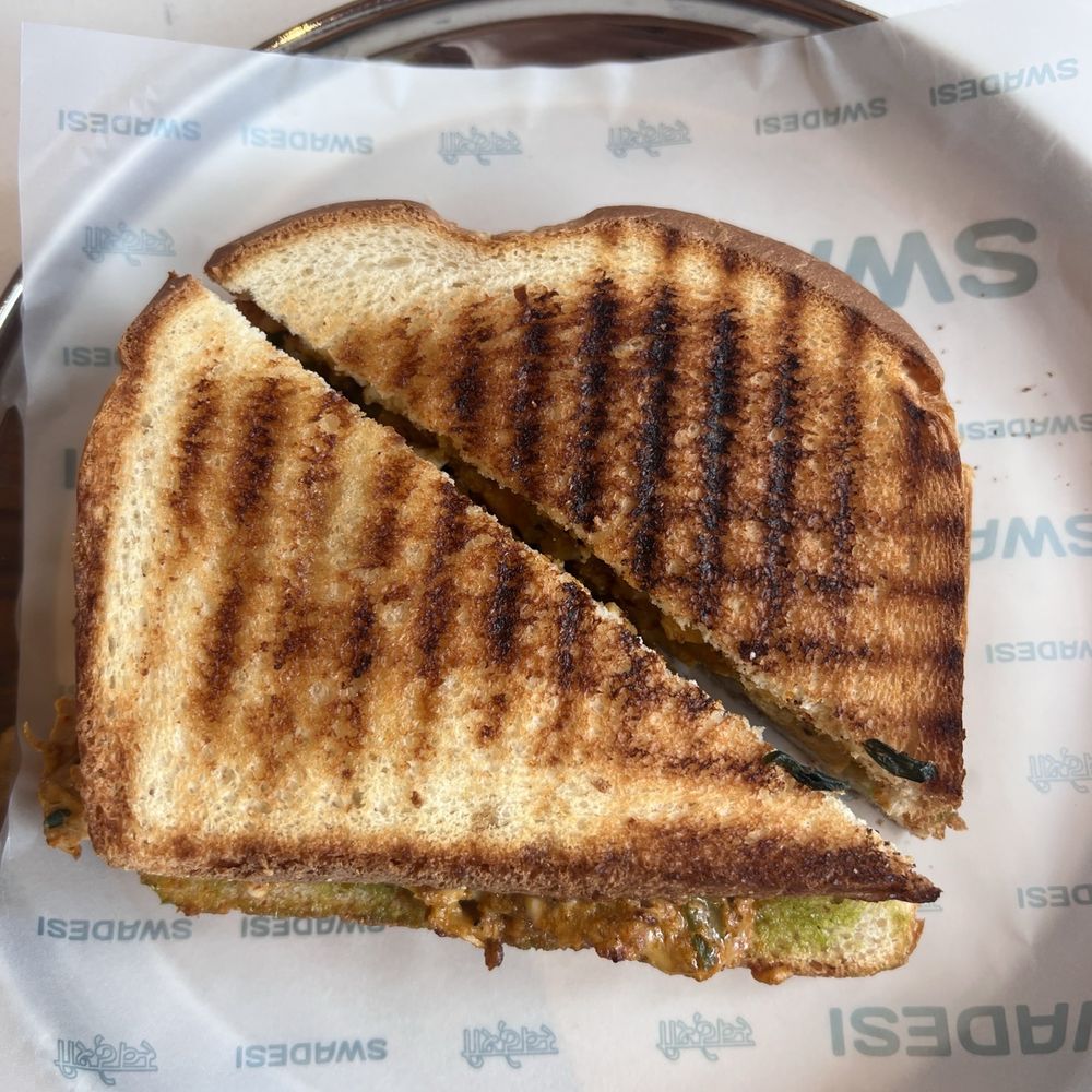 Swadesi Cafe - Chicken Tikka Toastie - Bakeries Near Me - Chicago, Illinois Swadesi Cafe - Chicken Tikka Toastie - Bakeries Near Me - Chicago, Illinois