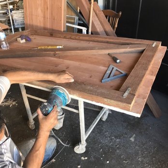 Choose Handyman Services - Making an outdoor fence door - Painters Near Me Choose Handyman Services - Making an outdoor fence door - Painters Near Me