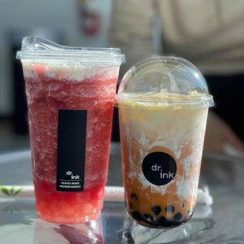 Dr.ink - Strawberry Tea and Thai Creme Burlee - Coffee & Tea Near Me - San Jose, California Dr.ink - Strawberry Tea and Thai Creme Burlee - Coffee & Tea Near Me - San Jose, California