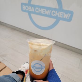 Boba Chew Chew - Thai Iced Coffee w/Cheese Foam - Coffee & Tea Near Me - Walnut, California Boba Chew Chew - Thai Iced Coffee w/Cheese Foam - Coffee & Tea Near Me - Walnut, California