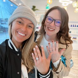 Sand Spa Hermosa Beach - Fresh manis for our birthdays!