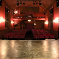 The Lantern Theatre - Looking out from the stage. Seating - 84 between the stalls and the balcony.