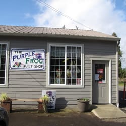 Purple Frog Quilt Shop - Store Front
