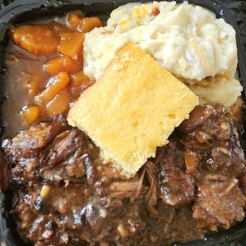 Mama Woods Kitchen - Oxtail plate with loaded potatoes, candied yams on fried oxtail rice! - Soul Food Near Me - Moreno Valley, California Mama Woods Kitchen - Oxtail plate with loaded potatoes, candied yams on fried oxtail rice! - Soul Food Near Me - Moreno Valley, California