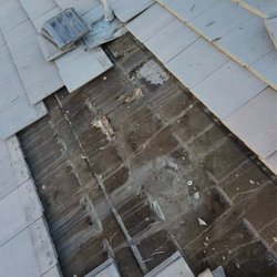 San Diego Signature Roofs - Damaged underlayment, Chula Vista California
