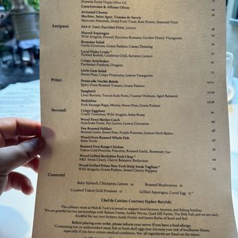Nick & Toni's - Menu - Italian Near Me - East Hampton, New York Nick & Toni's - Menu - Italian Near Me - East Hampton, New York