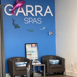 Garra Spas - Rear of spa