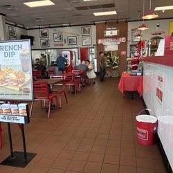 Firehouse Subs - Nice roomie inside. I like the decor. The restrooms were clean.