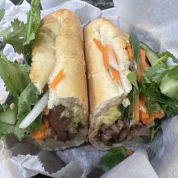 Pork banh mi
