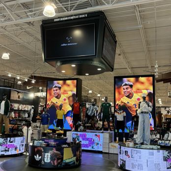 DICK'S Sporting Goods - Vibrant screen displays - Sports Wear Near Me - Chesapeake, Virginia DICK'S Sporting Goods - Vibrant screen displays - Sports Wear Near Me - Chesapeake, Virginia