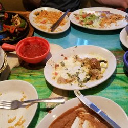 Jalapeño’s Mexican Restaurant - Picked apart food  the chili rellenos was weird (breaded, deep fried, no filling and a butter/cheese sauce on top)