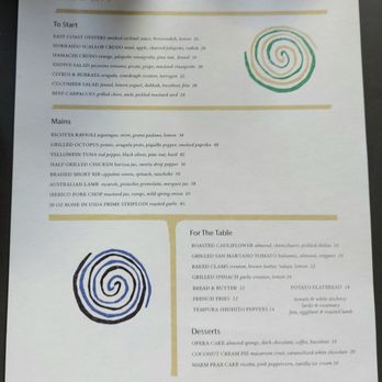 Alder - Menu (May 2023) - Desserts Near Me - Toronto, Ontario
