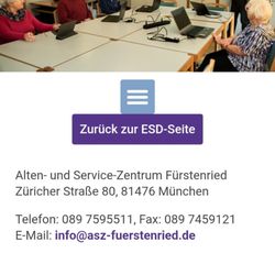 Alten- und Service- Zentrum Fürstenried Ost