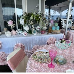 Victoria & Valerie's Yaya Sisterhood of Traveling Teas - Our Bridal Shower Tea Parties are beyond wonderful! Callus to book yours 631 355 2923