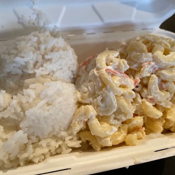 Grind Wit Tryz - Rice and Mac salad - Filipino Near Me - Portland, Oregon