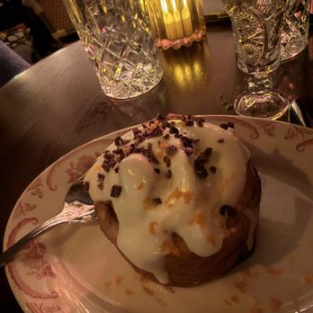 Seaboy - Cinnamon roll with dark chocolate and orange glaze - Seafood Near Me - Cornelius, North Carolina
