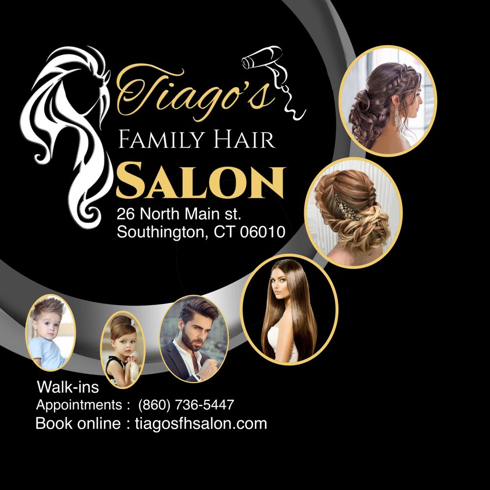 Tiago’s Family Hair Salon  Logo