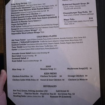 GuGu Asian Table - Menu - Asian Fusion Near Me - Kennett Square, Pennsylvania