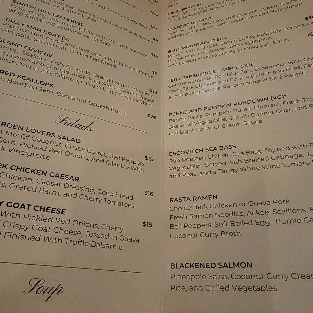 Bratts Hill by Chef Darian - MENU - Caribbean Near Me - Buffalo, New York