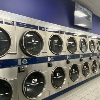 Laundremax - These are the dryers. Clean and neat. Tv on top that plays things. - Laundromat Near Me - Massapequa, New York Laundremax - These are the dryers. Clean and neat. Tv on top that plays things. - Laundromat Near Me - Massapequa, New York