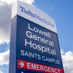 Lowell General Hospital Emergency Department - Saints Campus - Lowell General Hospital Saints Campus Sign