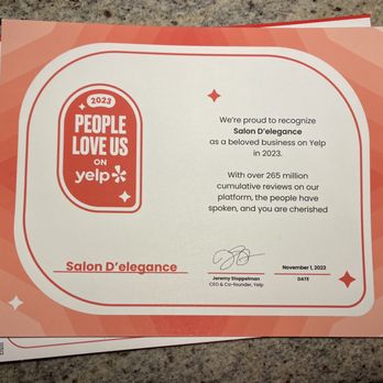 Salon D'elegance - Love us? Head on over and leave us a review - Nail Salons Near Me - Wayland, Massachusetts