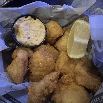 Waves Chill and Grill - Grouper nuggets be sure to get two orders !!! - Bars Near Me - St Clair Shores, Michigan Waves Chill and Grill - Grouper nuggets be sure to get two orders !!! - Bars Near Me - St Clair Shores, Michigan